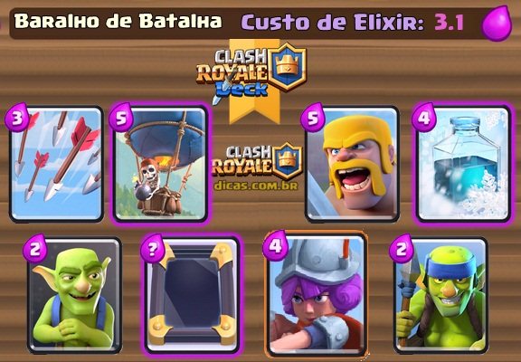 Avançe para 4.000 Trofeús com esse Deck!