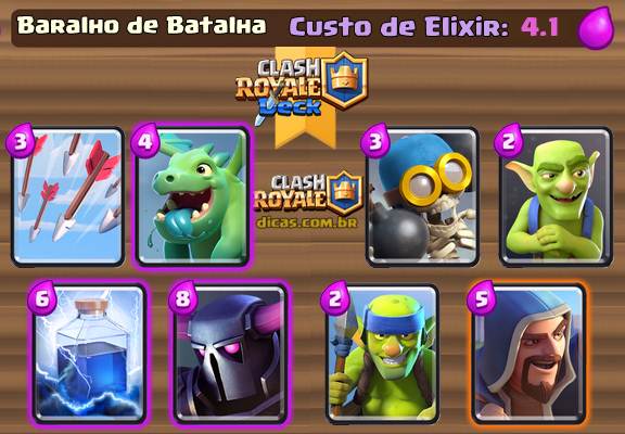 Deck da PEKKA e Relâmpago