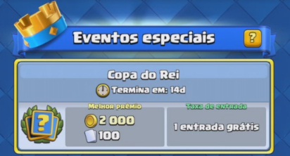 Desafio de Evento Especial - Copa do Rei