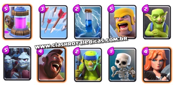 Os Melhores e Os Piores Cartões do Clash Royale