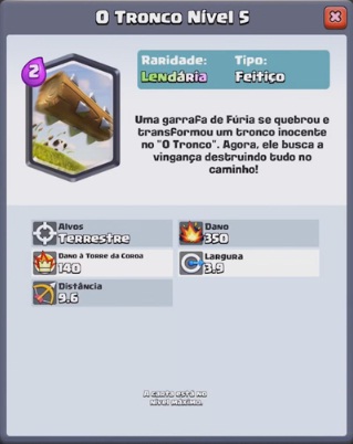 O Tronco Clash Royale