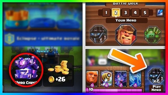 Novas Informações sobre os Heróis no Clash Royale